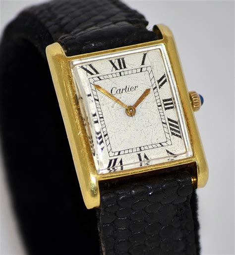 ebay vintage cartier watch|vintage cartier watches for men.